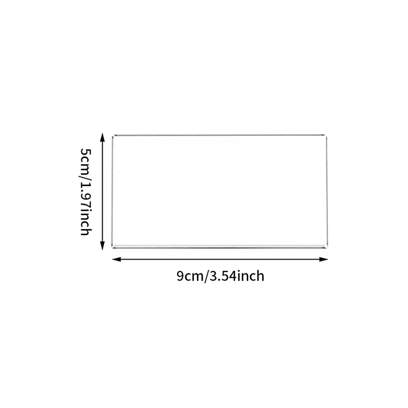 20/50Pcs Clear Acrylic Table Place Card Wedding Supplies Transparent Seating Cards Sign Guest Names Tag Party DIY Decoration