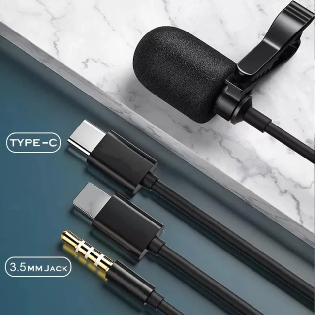 Microphone cravate filaire WE Vlog jack 3.5mm