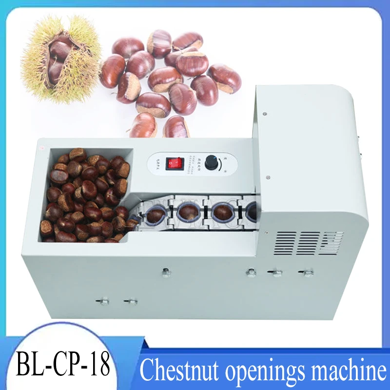 

Electric Chestnut Opening Machine Fully Automatic Chestnut Cutting Slitting Machine Chestnut Open Peeling Commercial