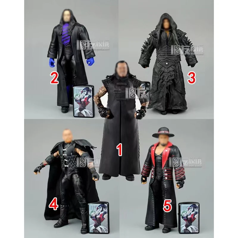 Wwe Aew Wwe 6 "7" Ring Wrestling Wrestler Accessori Per Bambole Ut Tagliere Vestiti Vestito