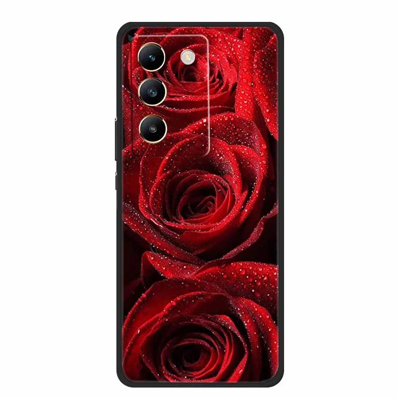 Black Silicone Soft Phone Case - Durable and Stylish Back Cover  Bag