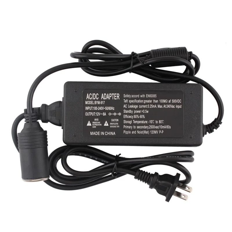 AC 220V DC 12V adattatore per Auto accendisigari convertitore 2A  alimentatore per Auto 1A 5A 6A 10A presa accendisigari per Auto EU US