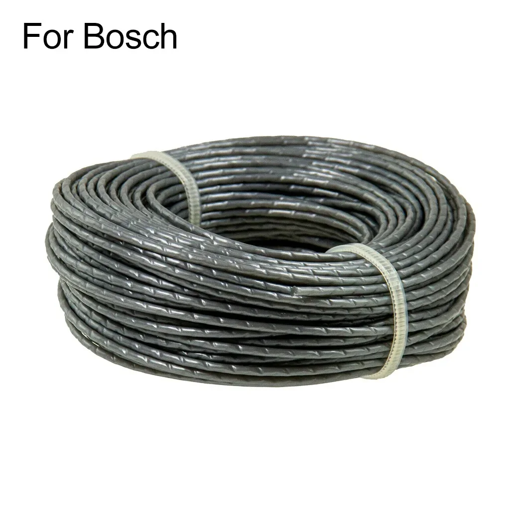 18m*1.6mm Mowing Nylon Grass Trimmer Rope Brush Cutter Strimmer Line for Bosch ART 24 27 30 36 Li Garden Lawn Mower Accessory grass trimmer line