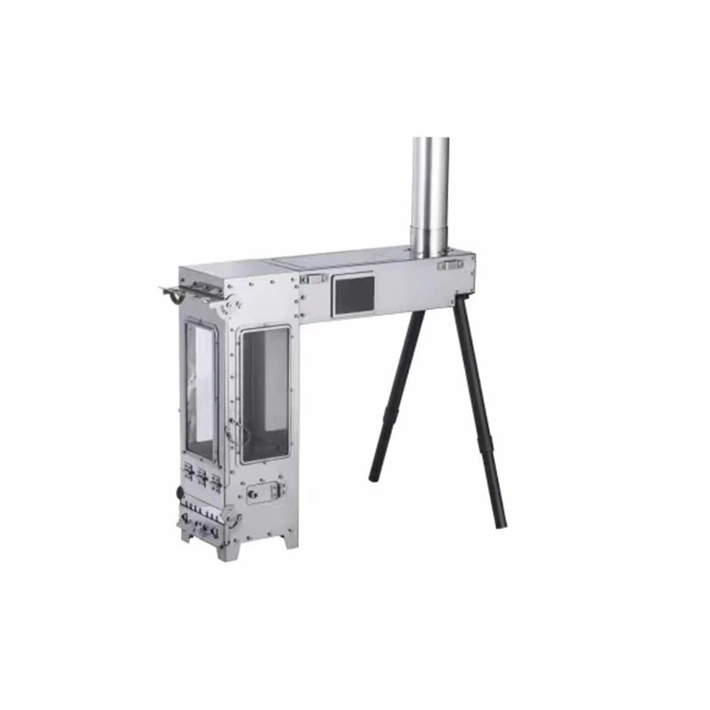 

Large Tent Wood Stove,Giraffe Camping FireWood Stove Portable Outdoor Cooking Stainless Steel Foldable Stove with Chimney Pipe