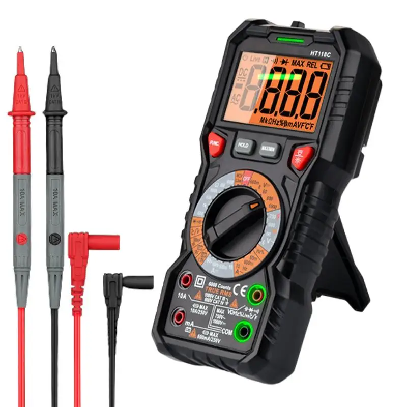 

Digital Multimeter Voltmeter DC AC Voltage Tester Volt Amp Test Meter Electrical Tools Electric Tester Multi Meter For