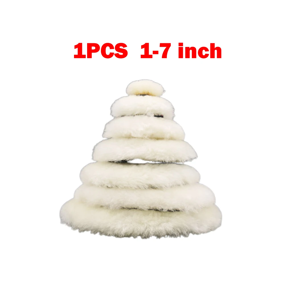 Disque de polissage en laine naturelle de 142,2 cm