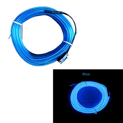 Neon LED Car Interior Decorative Light Strips with USB Drive - Ambient Dashboard Console Lighting (3M)