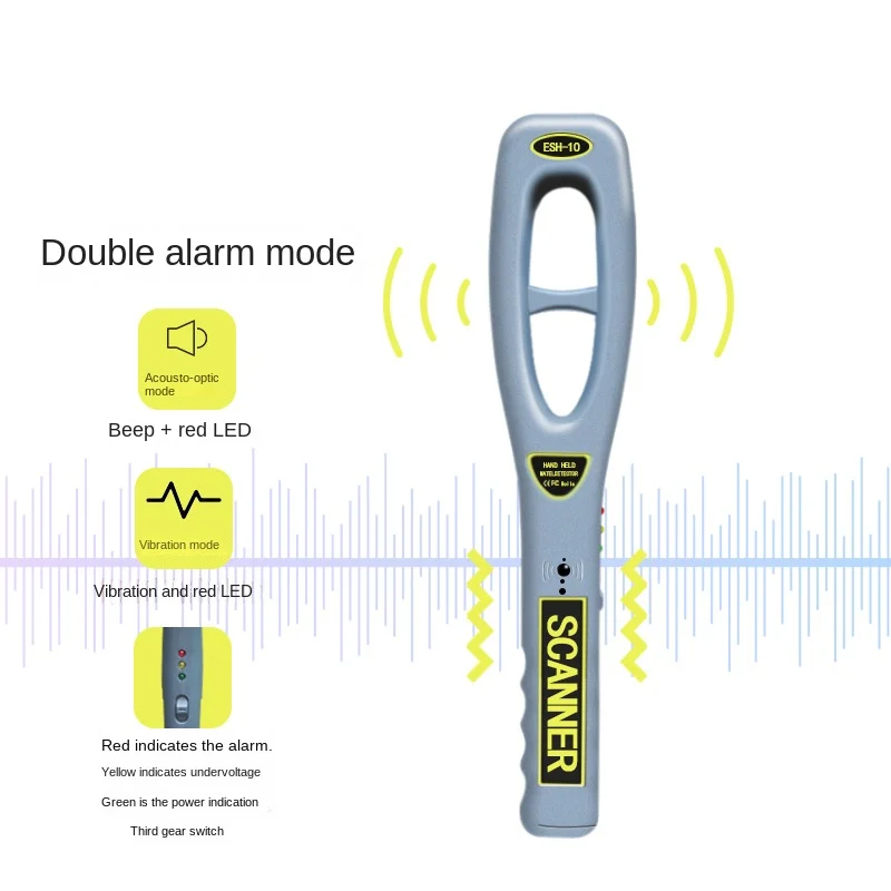 ESH-10 Metal Detector Factory School Bar KTV Exam Hall Station Handheld Metal Detector