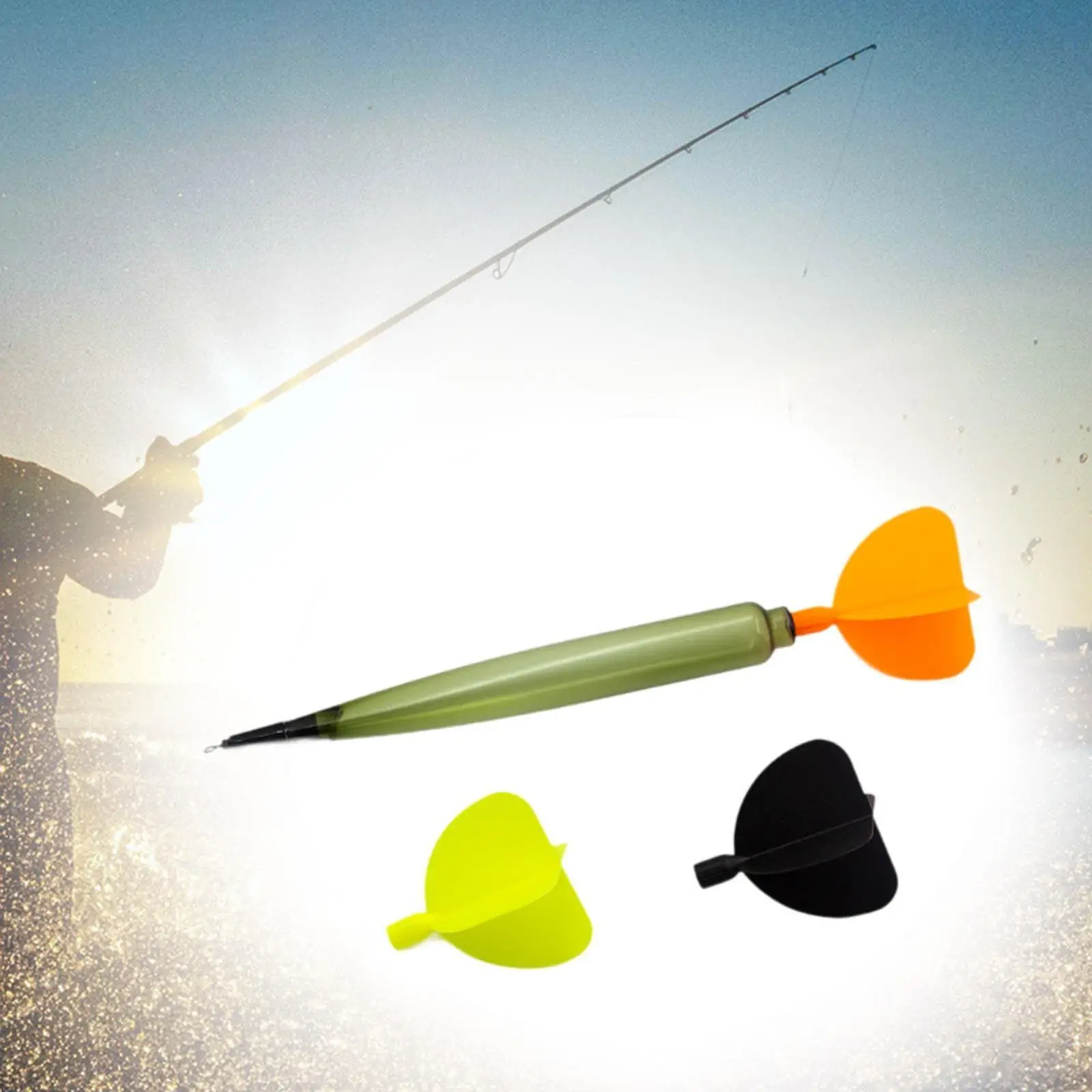 Fishing Marker Buoy Portable High Visibility for Canoe Water Sports Swimming
