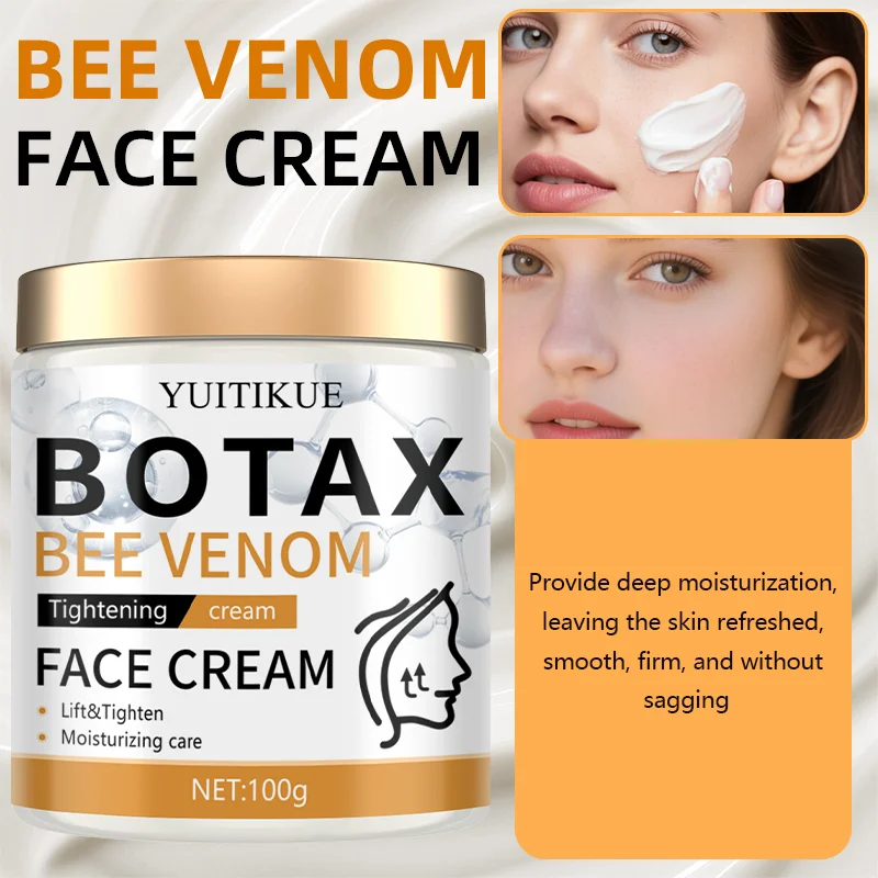 YUITIKUE Bee Venom Firming and Moisturizing Cream - Lifting Skin Firming Skincare Cream, Anti-Aging Moisturizing Care