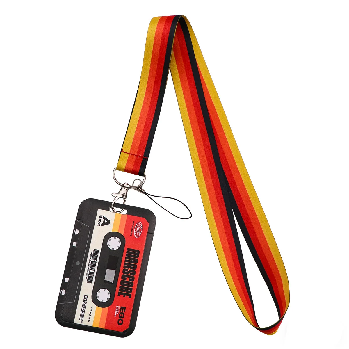 사무실 배지 홀더, 견고한 슬라이딩 하드 카드 케이스, ID 카드 홀더(랜야드 ..