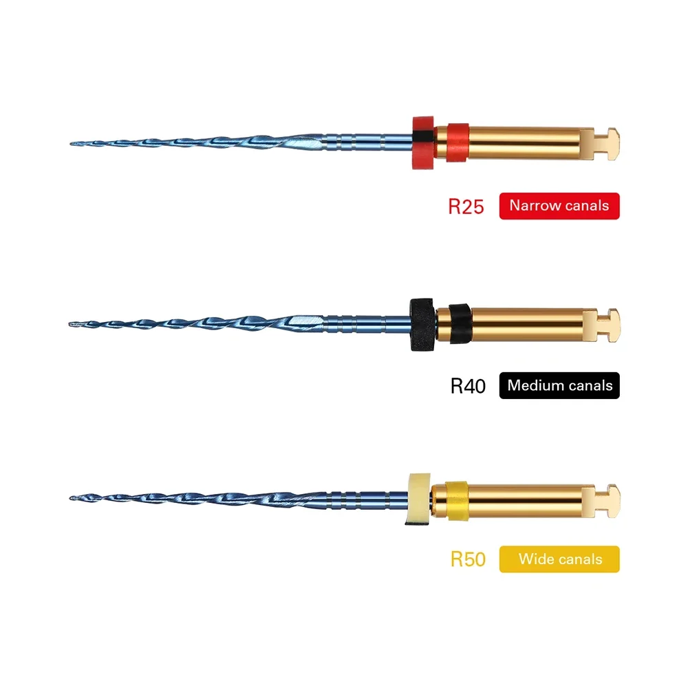 Dental Reciprocating Blue Heat Activation Files Reciprocation Endo NITI File Dental One Files Dentistry Endodontic Instrument 4