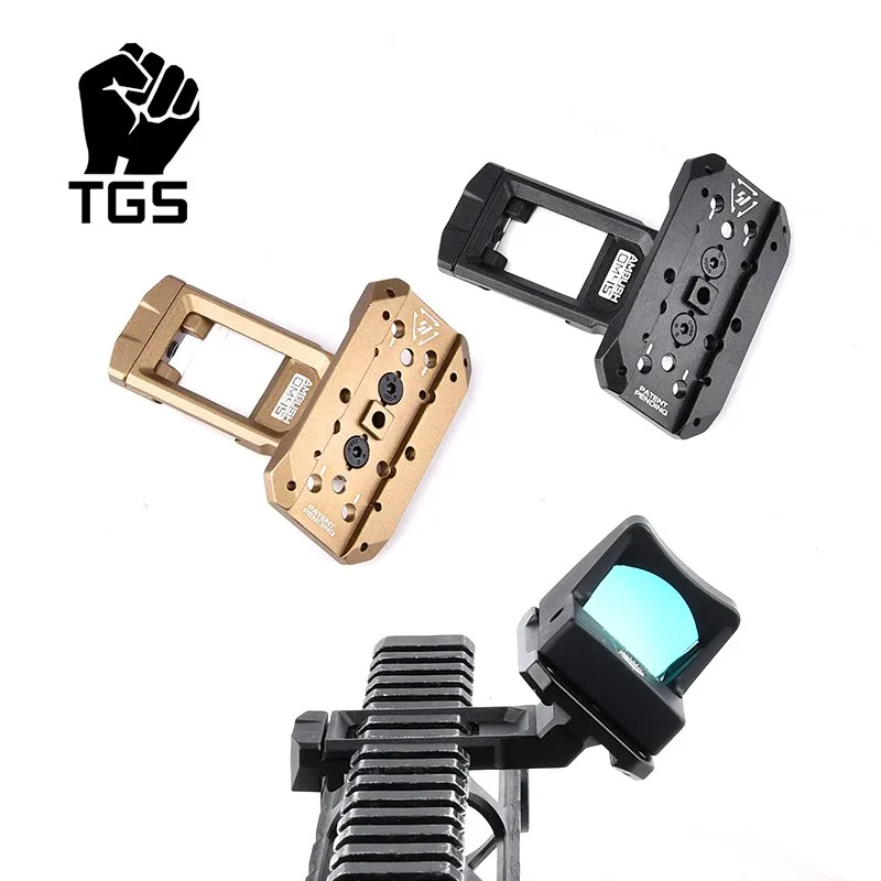 

WADSN Tactical Strike Optics Accessory RMR/SRO/ Red Dot Sights T1 T2 H1 H2 Ambush OM45 45-Degree Optic Mount for Red Dot Sights