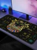 God Egyptian Cat Hot Durable Rubber Mouse Mat Pad Size For CSGO Game Player Desktop PC Computer Laptop 5