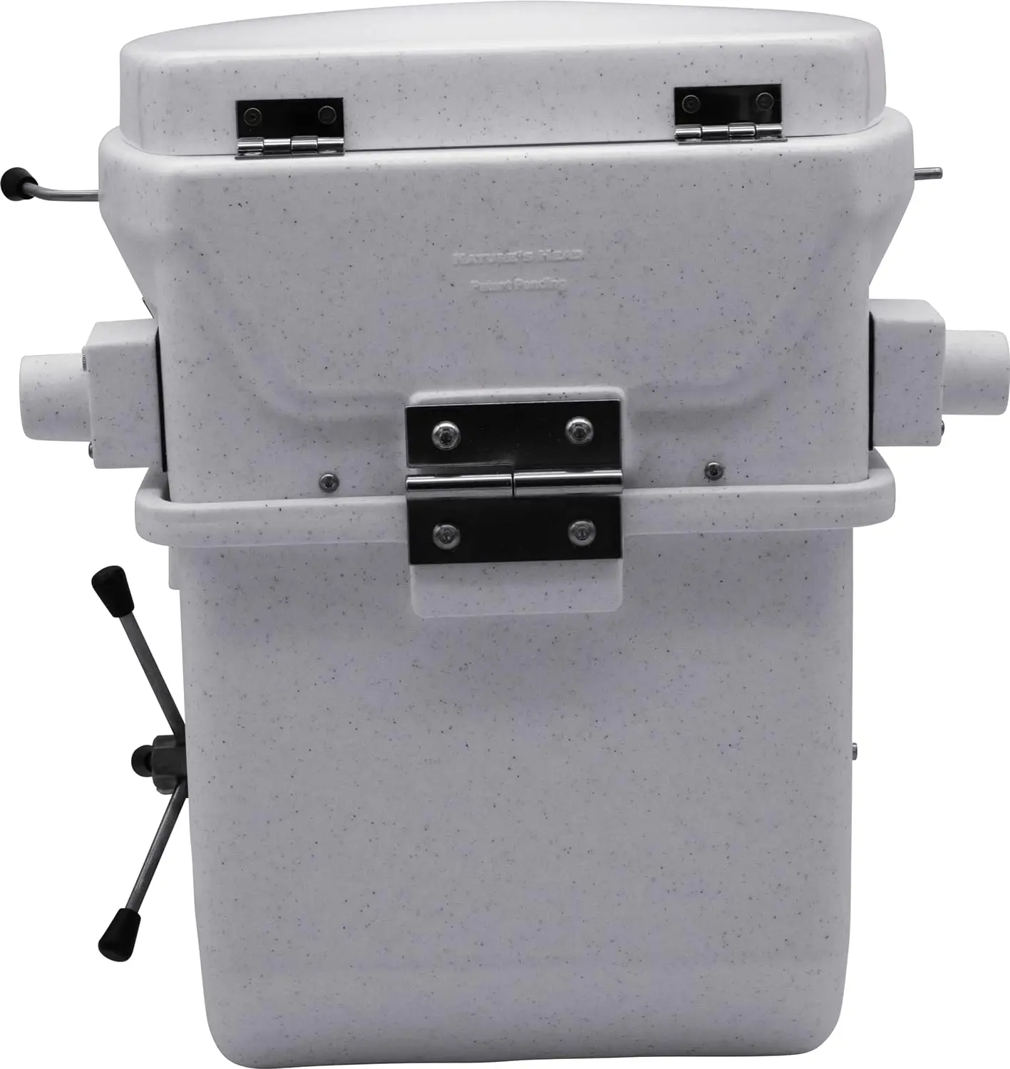 Self Contained Composting Toilet with Close Quarters Spider Handle Design squat toilet squat potty squating toilet