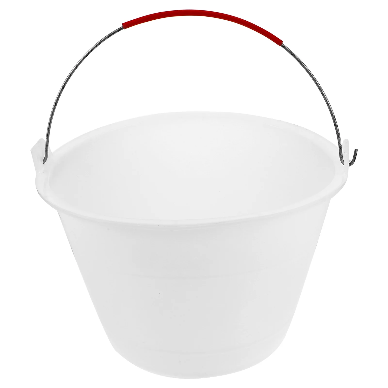 

Water Bucket Concrete Empty Plastic Barrel Portable Sand Pp Mason Cement with Handle
