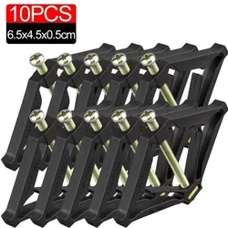 Type 86 Cassette Repairer Dark Box Switch - Home Repair Tool & Accessory for 6.5x4.5x0.5cm (10PCS)