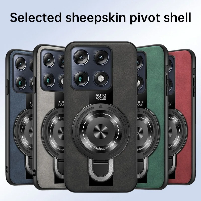 Magsafe Magnetic Ring Holder Cover for Wireless Charging - Shockproof Case