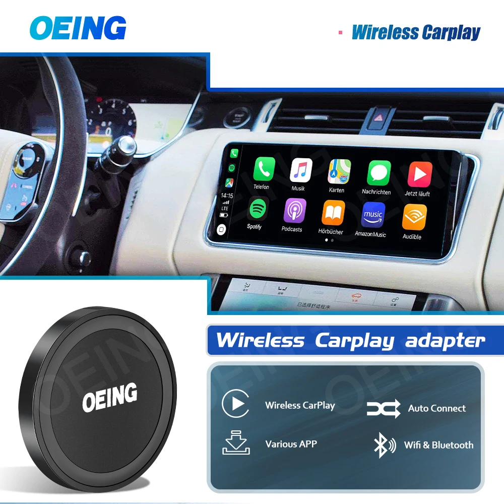 Новинка Linux OEM беспроводной адаптер Carplay проводной к беспроводному наборы