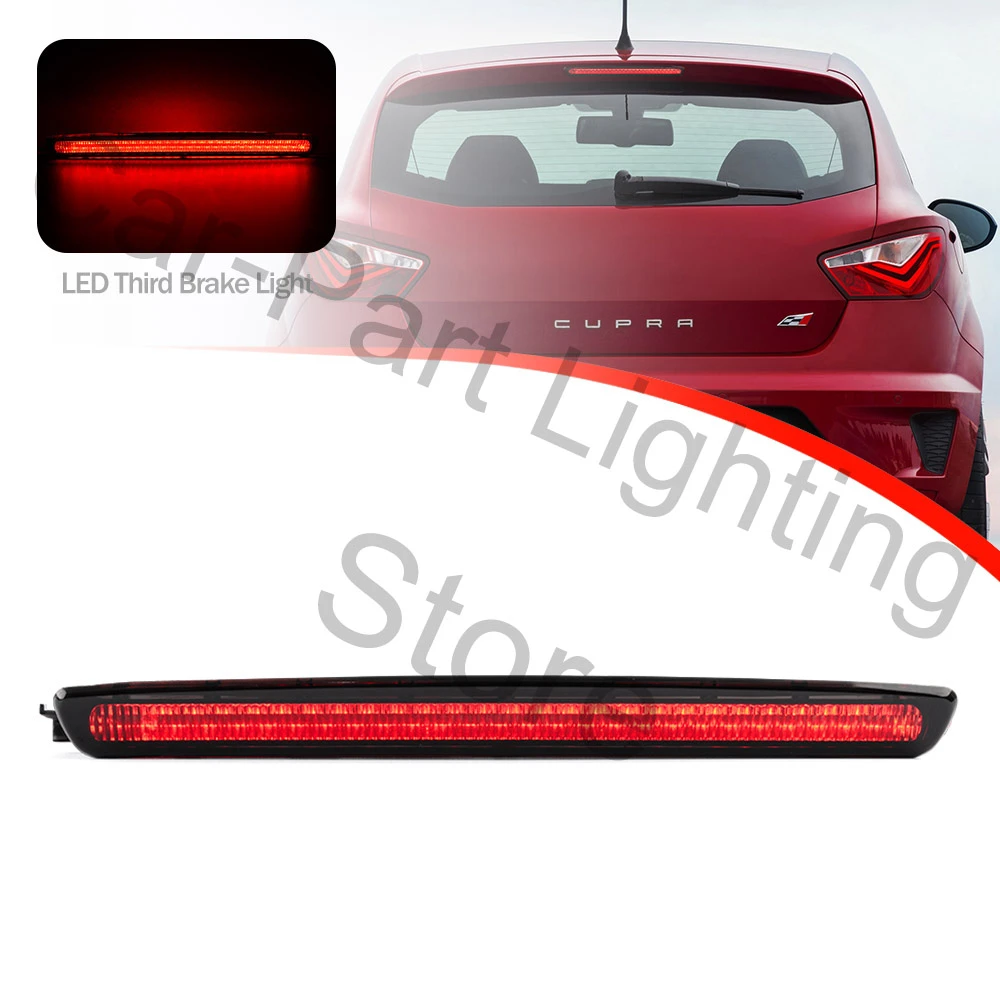 For Seat Leon II Typ ST IV SC Hatchback Typ smoke LED High Mount