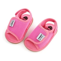 Baby Boys Girls Summer Sandals Closed-Toe Flat Sole Infant Soft Outdoor Shoes for Toddler First Walkers 3