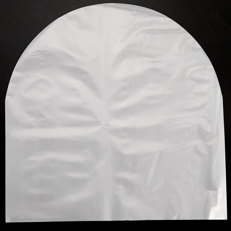 비닐 레코드 프로텍터 12 인치 300Pcs, LP 레코드 비닐 봉투 정전기 방지 레코드 슬리브 외부 내부 플라스틱 투명