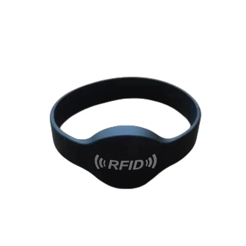 재기록 가능 RFID 스마트 태그 키, 손목 스트랩, 빈 데이터 복사 카드, 125KHz 팔찌 근접 토큰 배지, EM4305 T5577, 1 개