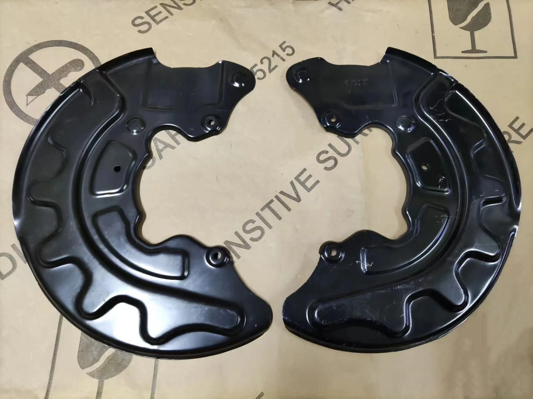 For MQB 335MM brake disc baffle 3QF 615 312 3QF 615 311