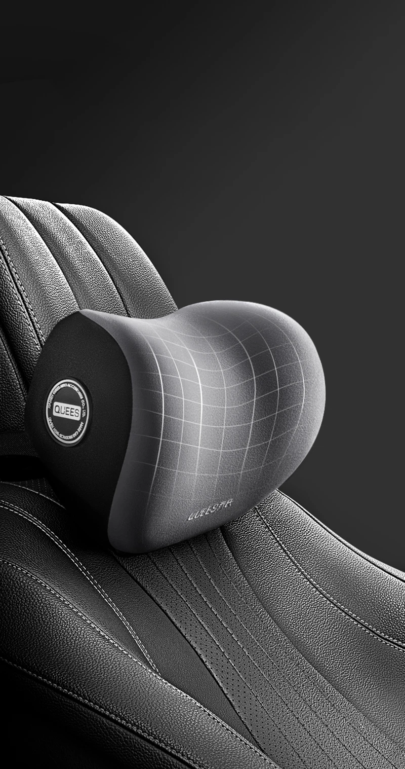 Car seat headrest pillow