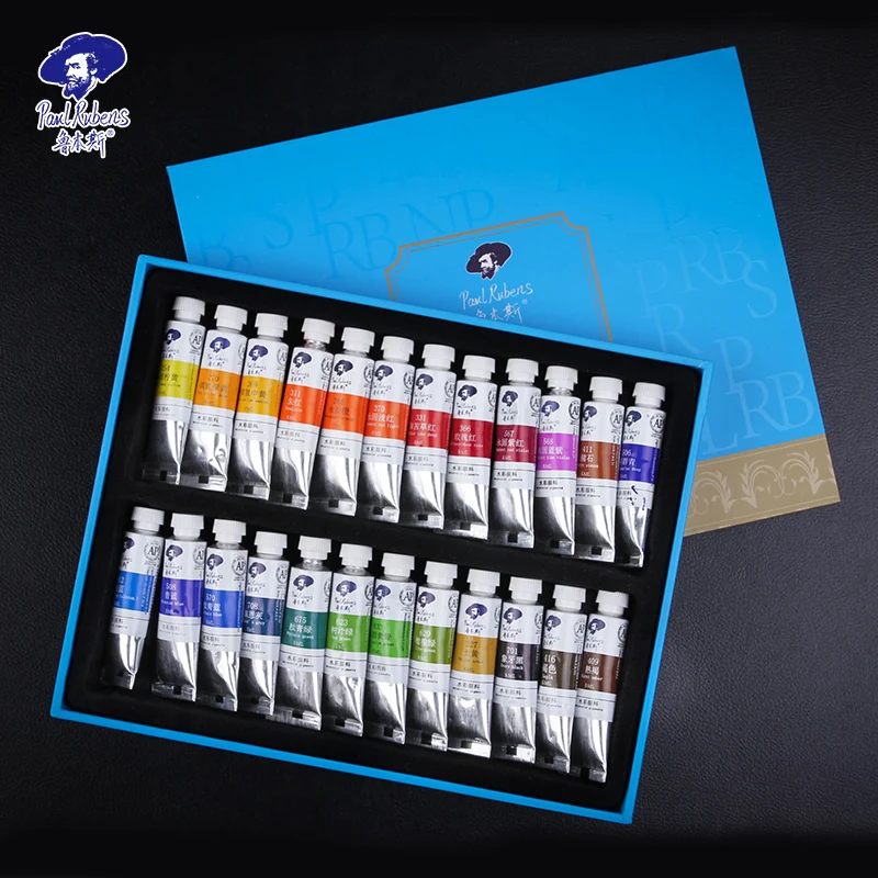 Paul Rubens Watercolor Paint, 36 Vibrant Colors Rich Pigments for Watercolor Painters, Students, Beginners, Hobbyist, Ideal for Many Watercolor Applic