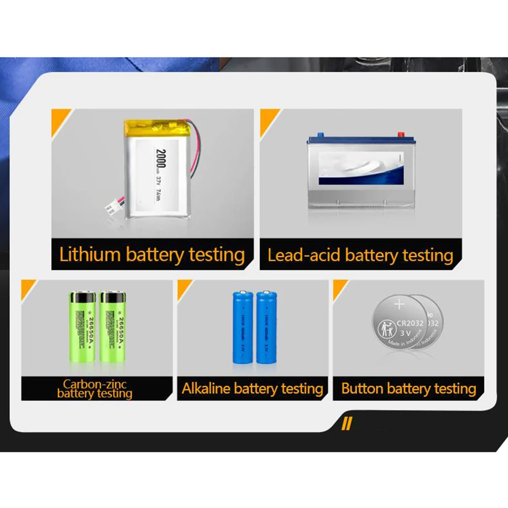 Description Picture 6 of itemFor FNIRSI HRM-10 Battery Voltage Internal Resistance Tester High-precisio Test Meters Set Full-process Recording Data Retention
