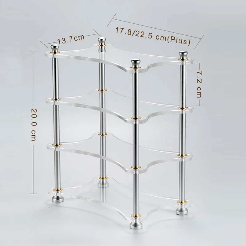XDUOO X-R01 다층 아크릴 XR01 HIFI 랙 쌓기에 작은 Amps, 디코더 MT-602 MT-604 MU-604 등.