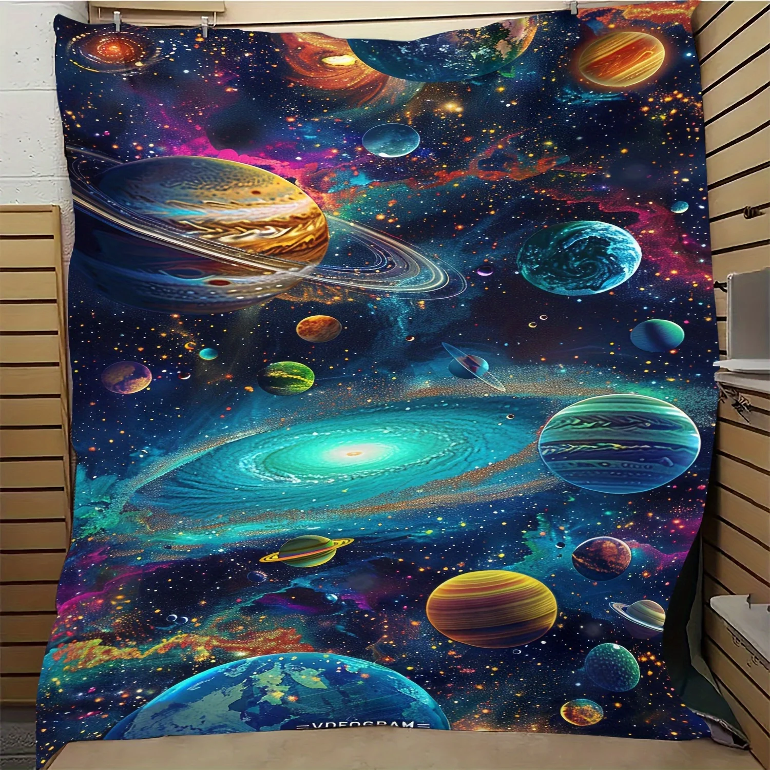 Galactic Universe Super Soft Blanket - Perfect for Space Enthusiasts, Stylish, Comfortable, and Ideal for Gift Giving 4