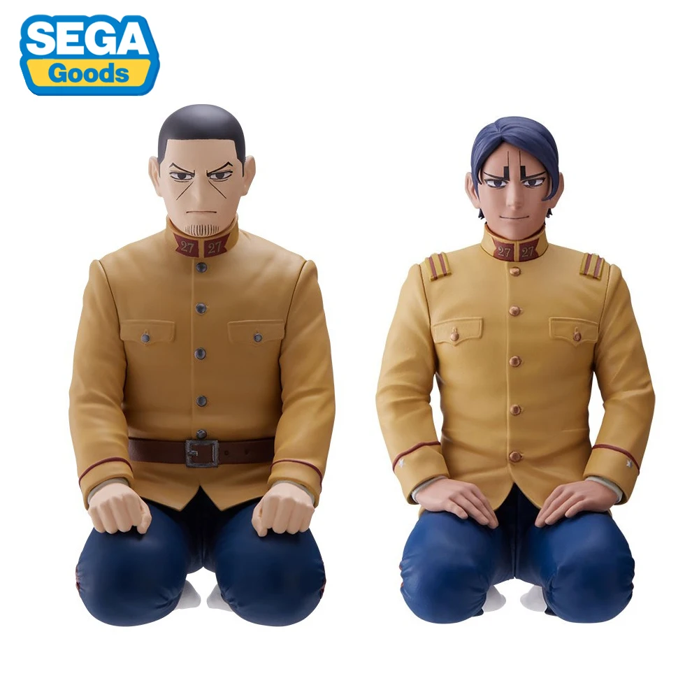

[In Stock] SEGA Premium Chokonose Golden Kamuy Tsukishima Hajime and Koito Otonoshin Original New Anime Action Figure Model Toy