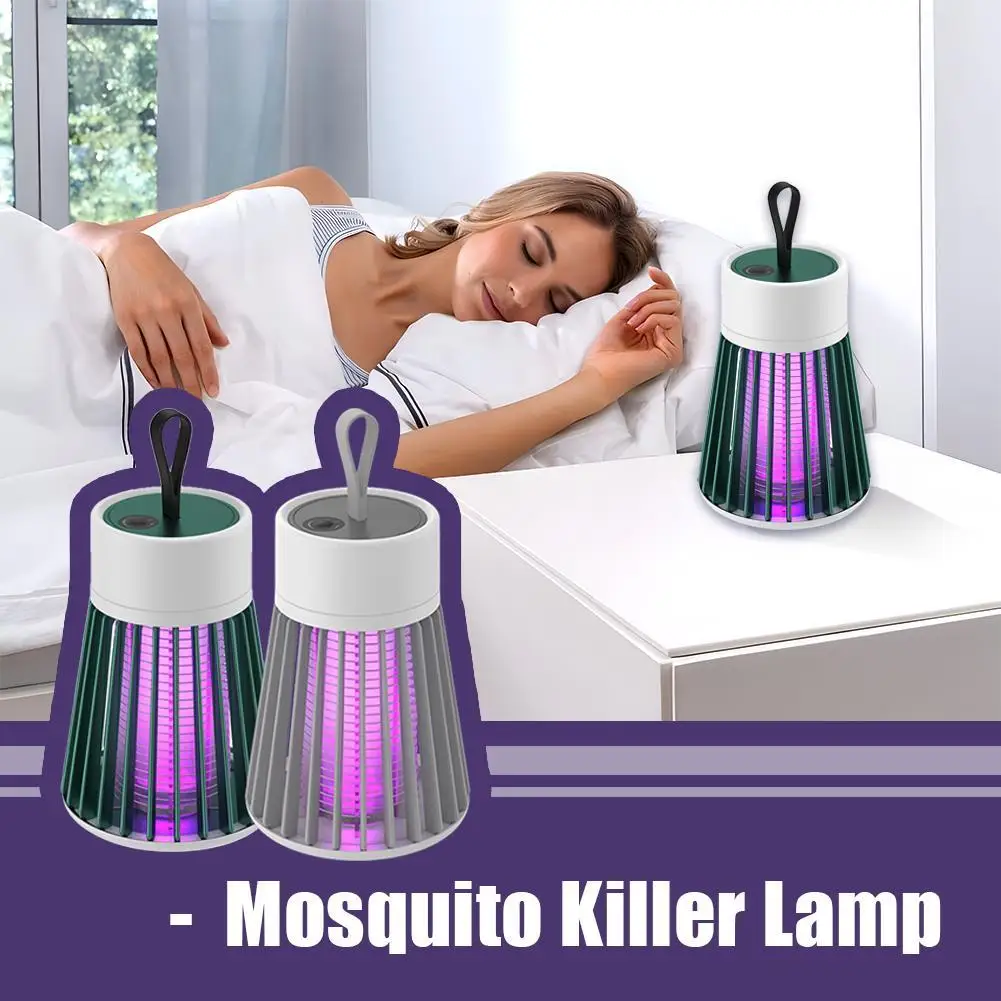 Outdoor And Indoor Electric Mosquito Zappers Mosquito Lamp Safe Mute Non-Radiation Trap Lamp Outdoor Camping Light USB Charging mosquito killer lamp mosquito lamp