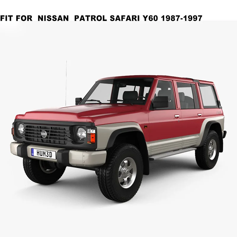 Car Window Visor Window Visors For Nissan Patrol Safari Y60 1987-1997 Sun Rain Guard Weather Shields car window visor car window deflectors
