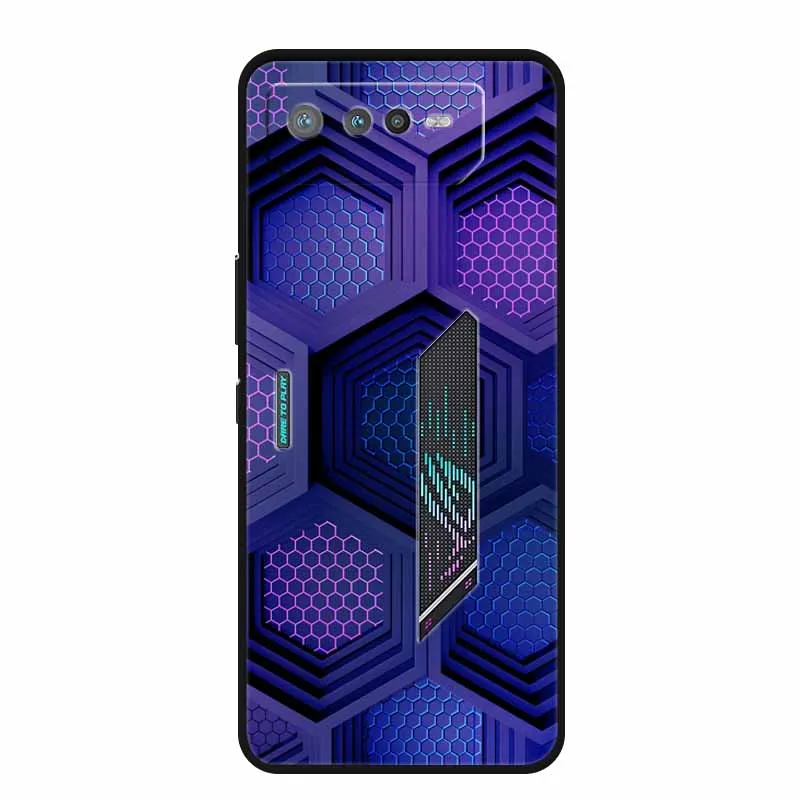 Fashion Soft TPU Silicone Back Case for Asus ROG Phone - Trendy Protective Phone Cover Bumper