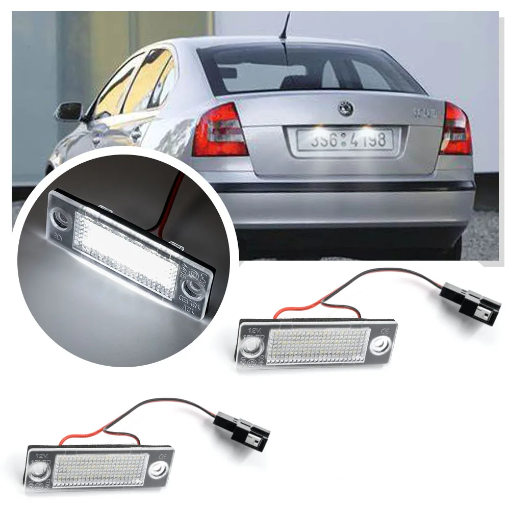 

Задний номерной знак для Skoda Octavia ll Тип 1Z 2004-2008, 2 шт.