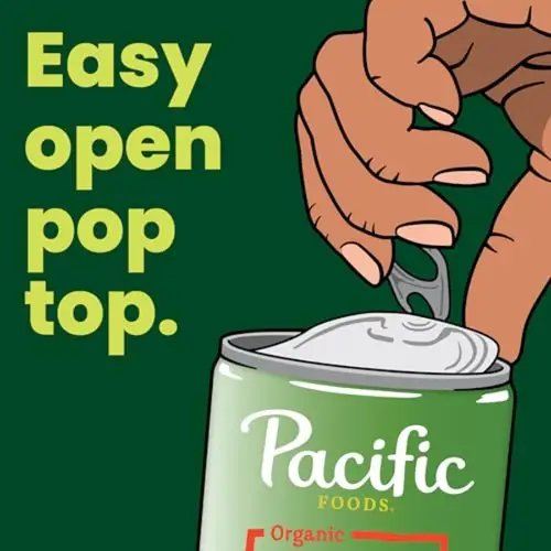 Pacific Foods Organic Chicken Noodle Soup 16.1 oz Can Pack of 12 - Image 5