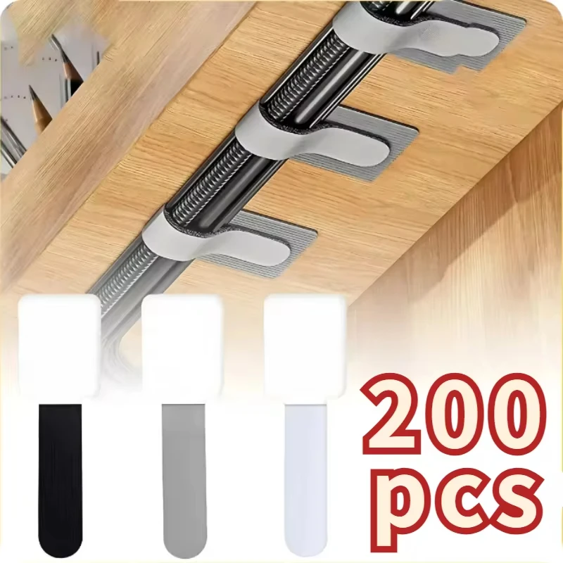 Cable Organizer Reusable Self Adhesive Cord Rope Holders Desk Wire Winder Cable Tie Organizer Cord Protection Straps