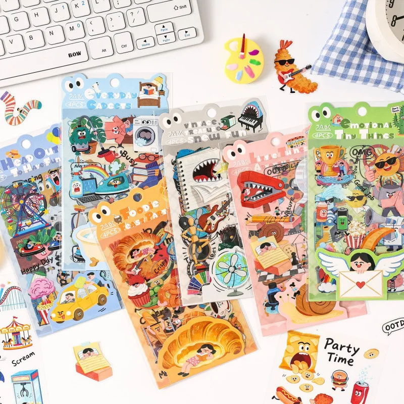 Yuezhen Creative Cute PET Journal and Gift Stickers