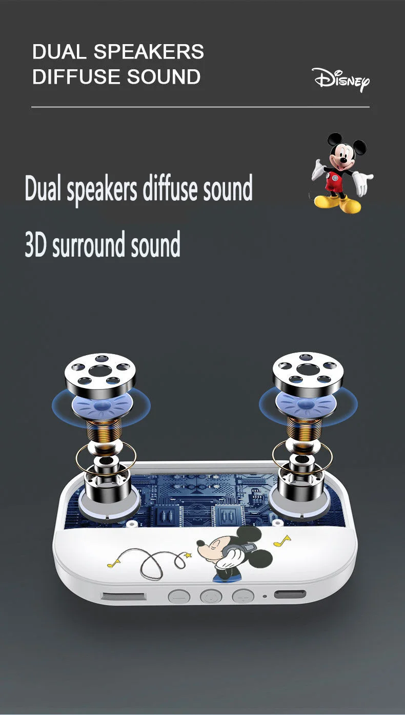 Disney mickey minnie bone conduction speaker