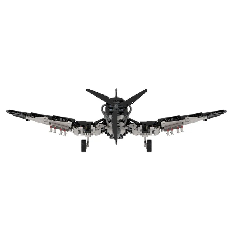 MOC-29318 전투기 제트 항공기 접합 블록 모델, 어린이 및 소년 퍼즐 교육, 생일 크리스마스 장난감 선물, 2418 개