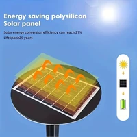 Lumière de cour extérieure à énergie solaire UFO charge solaire lumière de cour marche/arrêt automatique de l'aube au crépuscule source avec capteur de mouvement 6