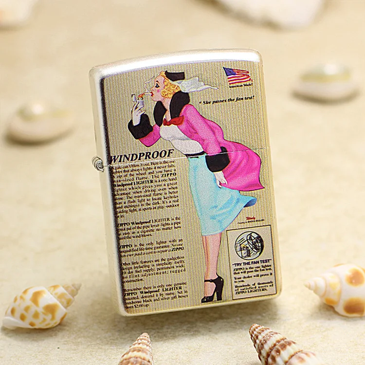 

Оригинальная зажигалка Zippo, медная ветрозащитная керосиновая зажигалка с защитой от подделки