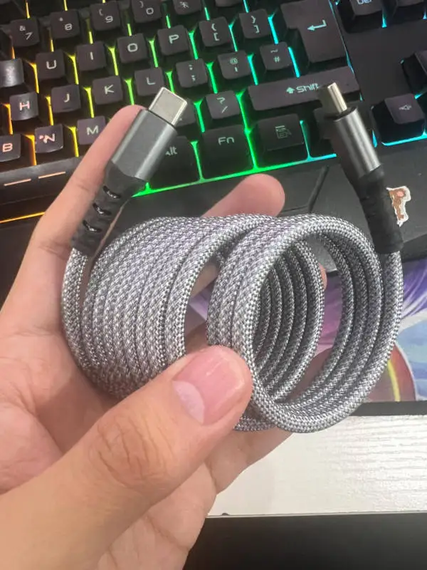 ASUS 60W Magnetic USB-C to Lightning Fast Charging Braided Cable