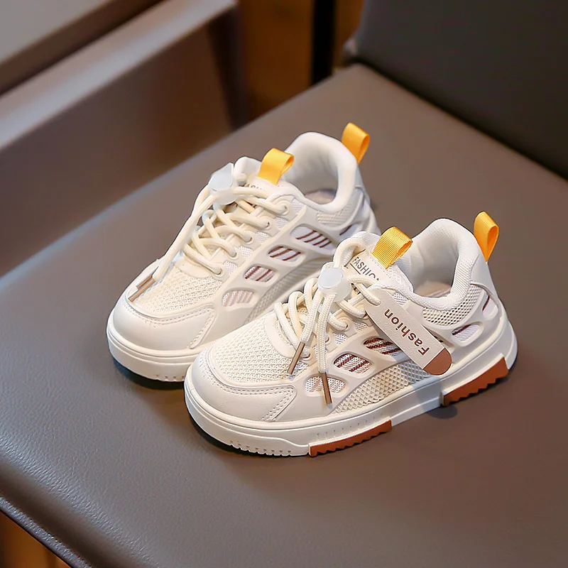 Jungen Sneakers Mädchen Atmungsaktive Sportschuhe für Kinder Herbst Rutschfeste Casual Student Outdoor Schuhe Korbschuhe_voghion.com