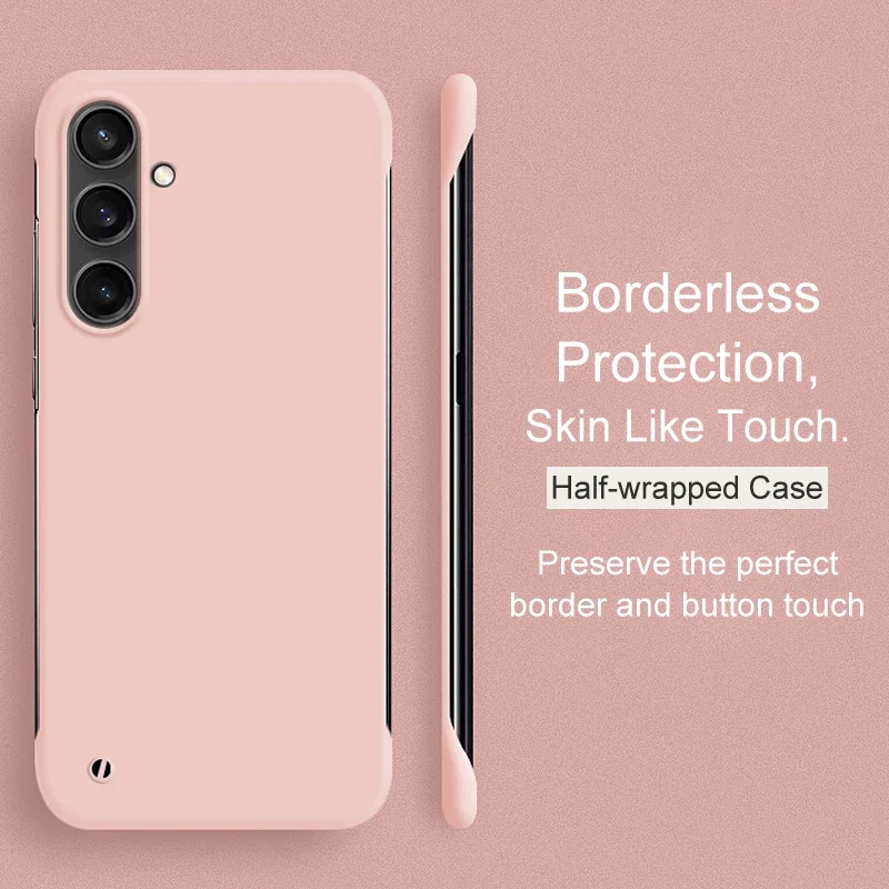 Luxury Borderless Candy Color Hard PC Ultra-Thin Matte Phone Case
