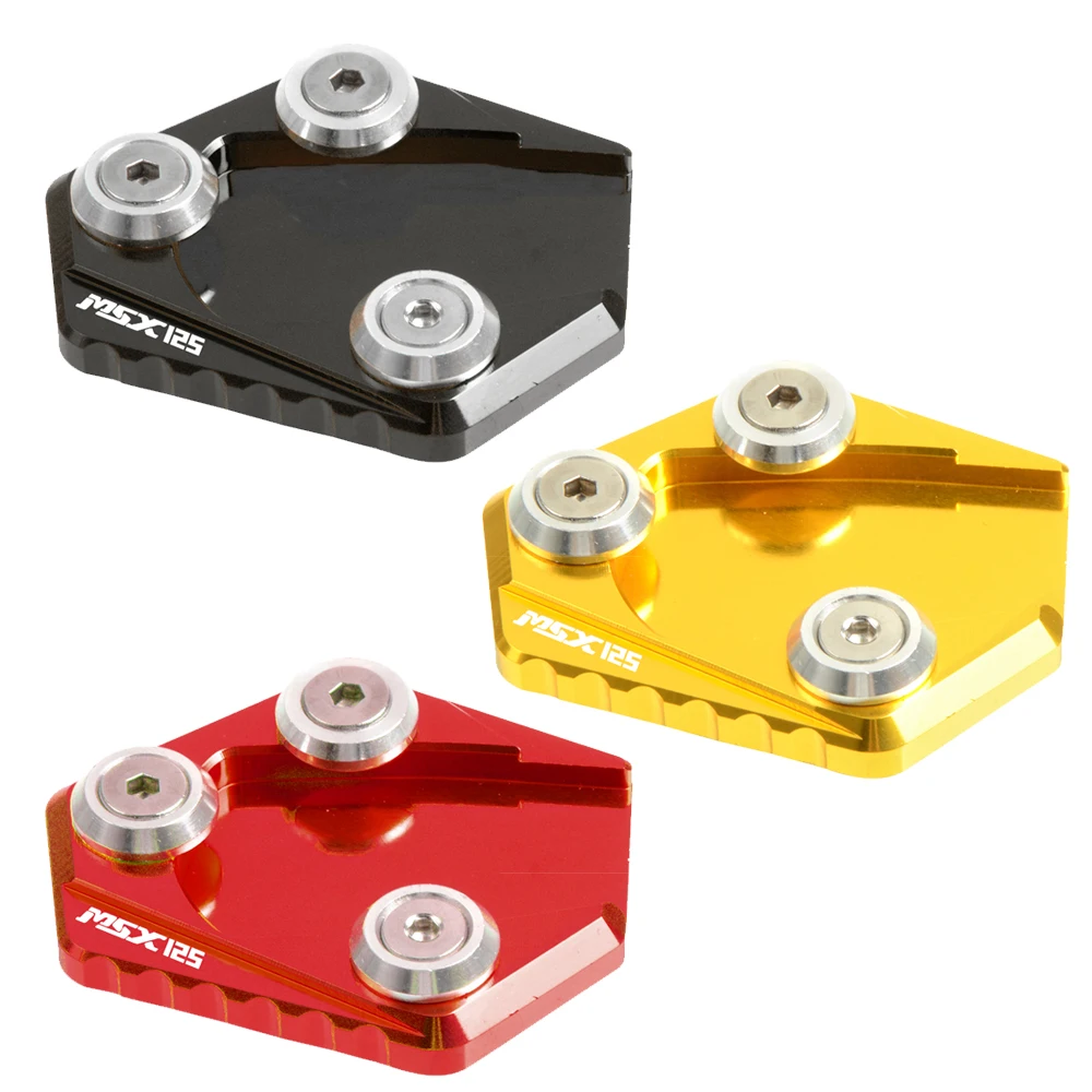 

Motorcycle Side Stand Enlarge Extension Pad Parts For Honda Grom 125 MSX125 MSX 125 2014 2015 2016 2017 2018 Accessories