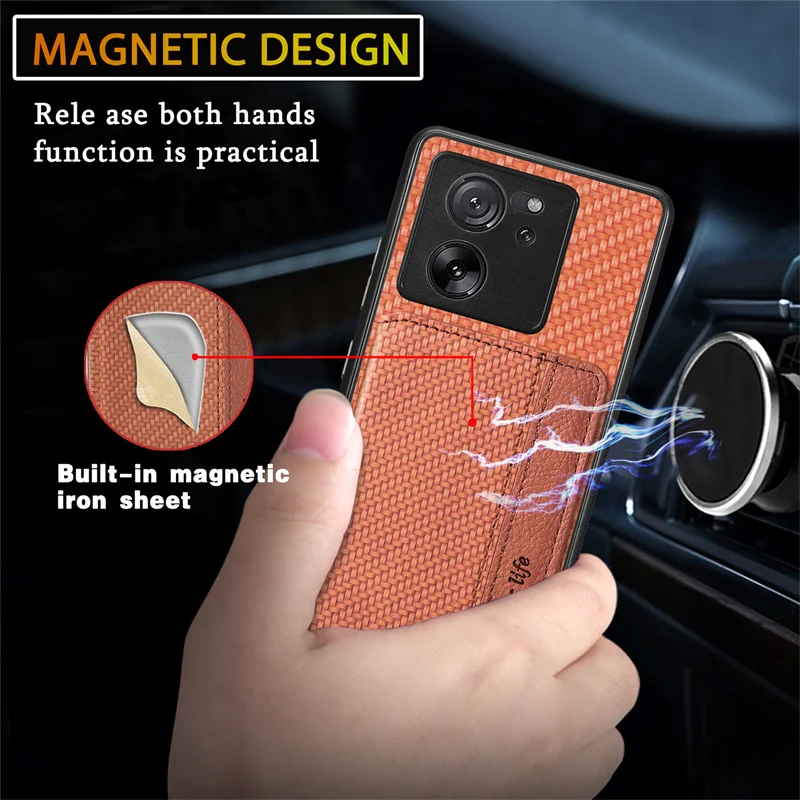 RFID Leather Back Cover Case with Enhanced Protection and Style